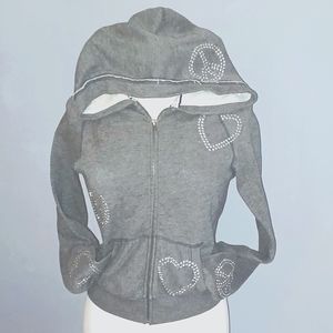 PINK VS RARE 'Peace+Love' Full Zipup Hoodie